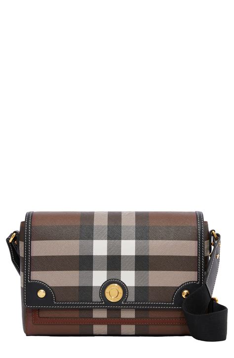 burberry medium note nova check crossbody bag|Burberry Check bags for women.